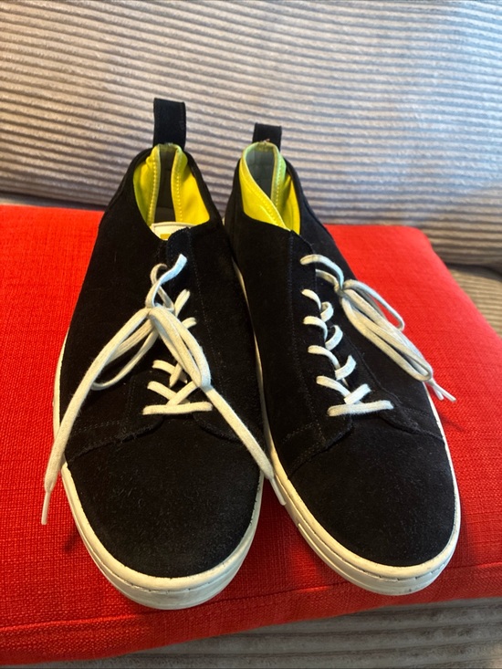 Kenzo Other - Men’s Kenzo Paris Black /yellow Suede K-City Trainers EU44 US12